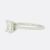 0.71 Carat Emerald Cut Diamond Solitaire Engagement Ring