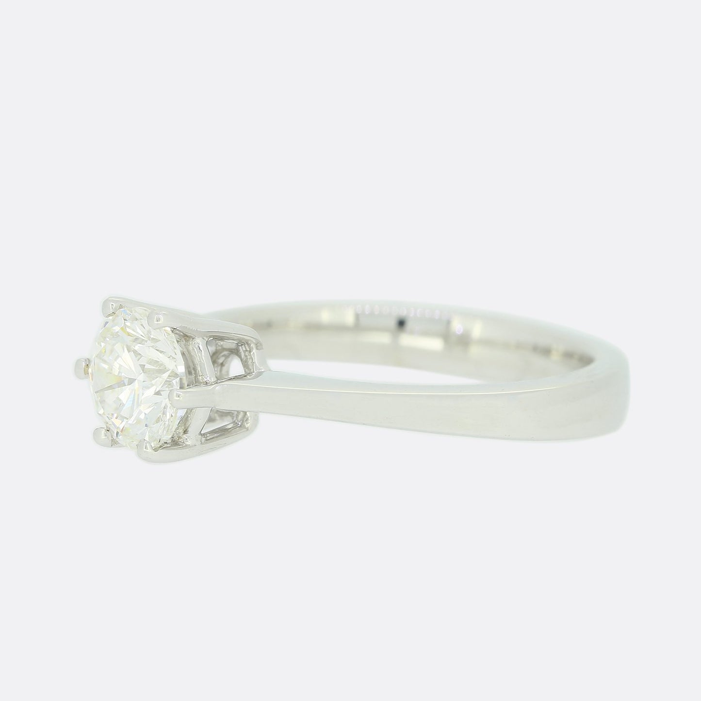 1.01 Carat Diamond Solitaire Engagement Ring