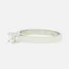 0.30 Carat Princess Cut Diamond Solitaire Ring