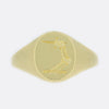 Oval Intaglio Signet Ring