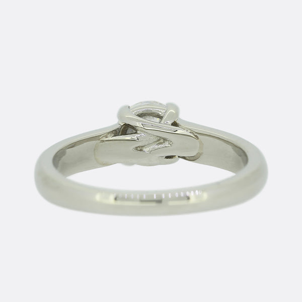 0.70 Carat Diamond Solitaire Engagement Ring