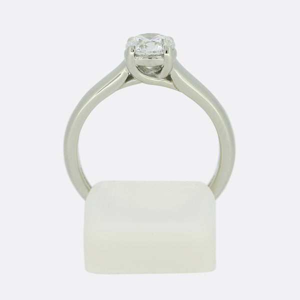 0.70 Carat Diamond Solitaire Engagement Ring