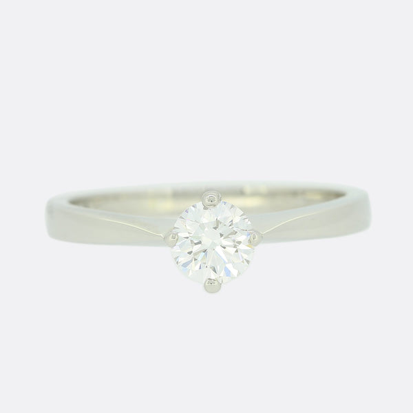 0.43 Carat Diamond Solitaire Engagement Ring