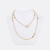 Montblanc Cabochon Diamond and Gemstone Necklace