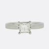 Princess Cut Diamond Solitaire Ring