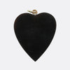 Victorian Pique Heart Pendant
