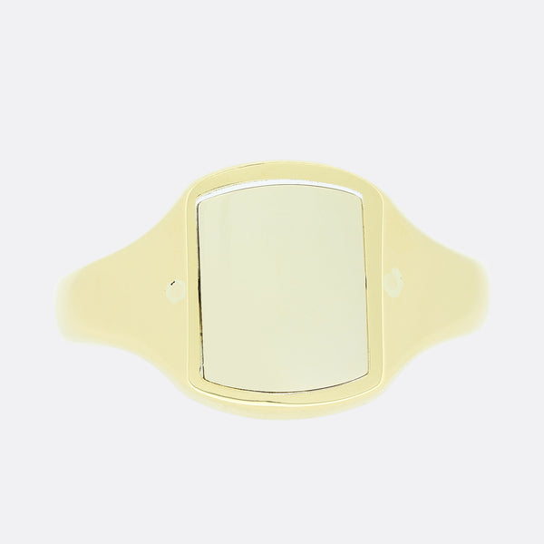 Vintage Spinning Masonic Signet Ring