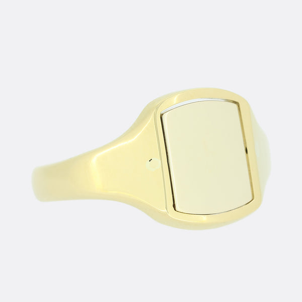 Vintage Spinning Masonic Signet Ring