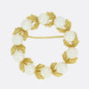Mikimoto Akoya Cultured Pearl Wreath Brooch