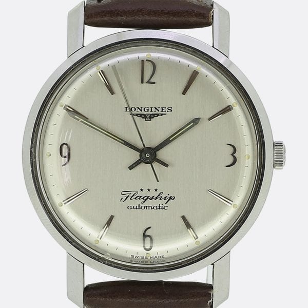 Longines Flagship Stainless Steel Automatic Wristwatch