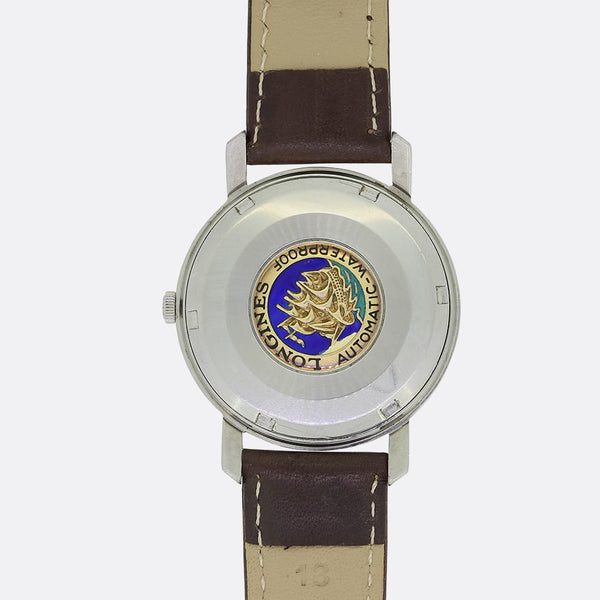 Longines Flagship Stainless Steel Automatic Wristwatch