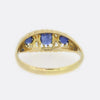 Edwardian Sapphire and Diamond Ring