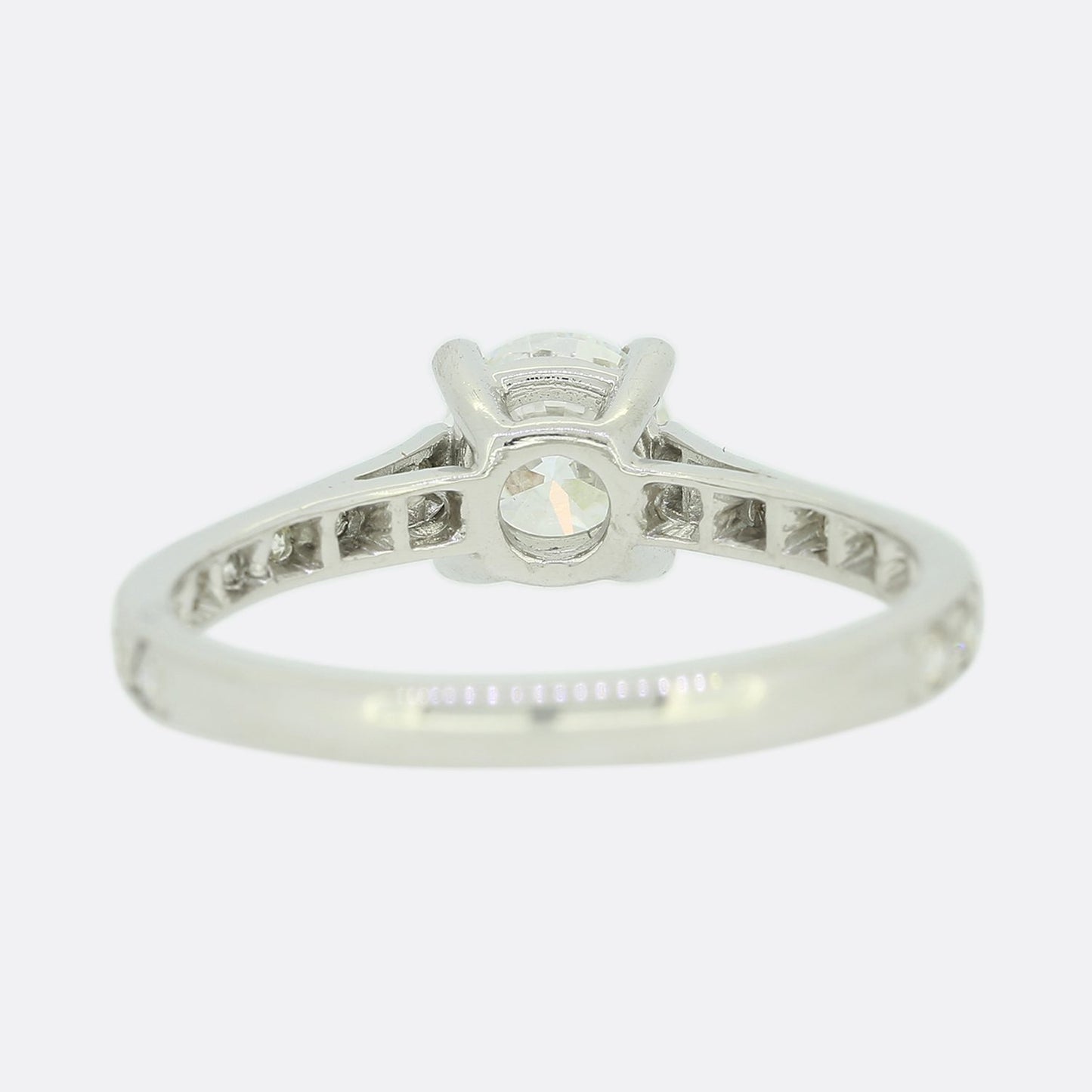 1.01 Carat Diamond Solitaire Engagement Ring