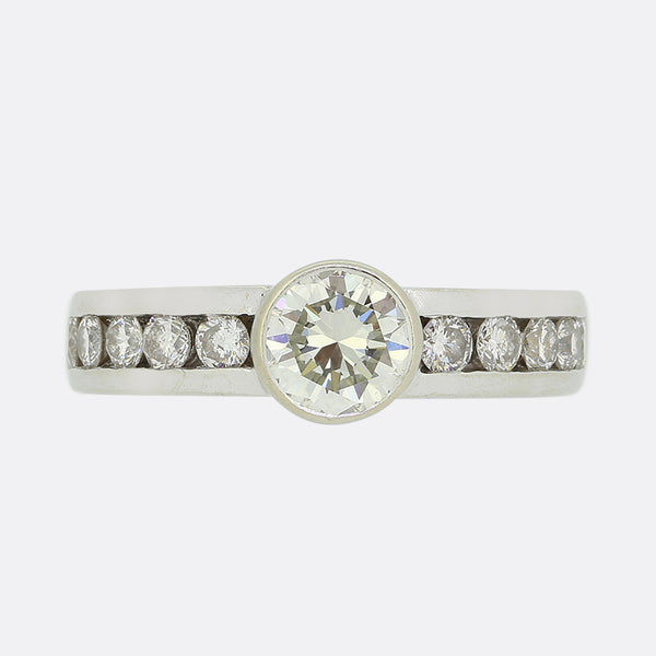 0.75 Carat Diamond Solitaire Ring