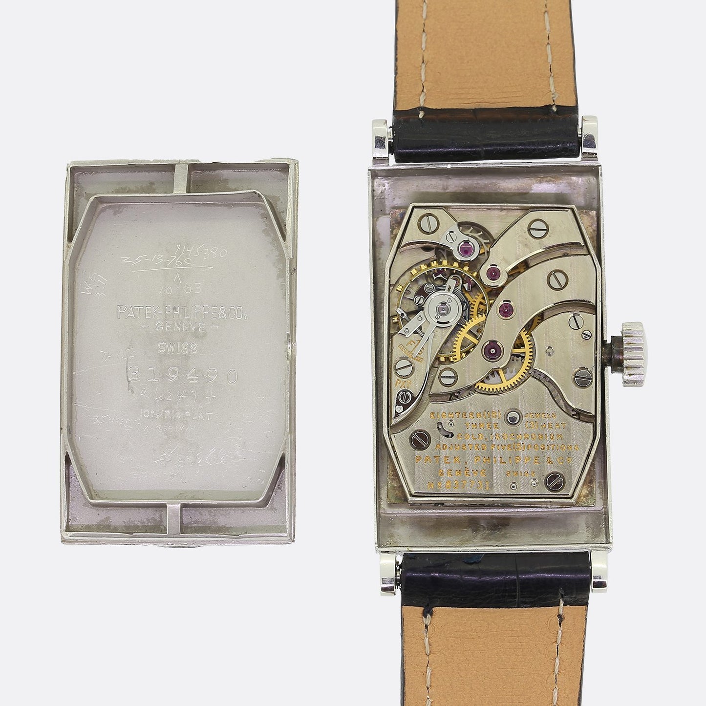 Vintage 1940s Patek Philippe Gents Manual Wristwatch