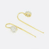 TVJ 0.80 Carat Old Cut Diamond Earrings