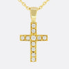 Diamond Cross Pendant Necklace