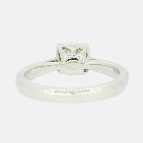 0.71 Carat Diamond Solitaire Engagement Ring