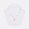 Diamond Cross Pendant Necklace