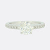 0.90 Carat Diamond Solitaire Engagement Ring