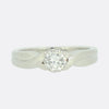 0.50 Carat Diamond Solitaire Engagement Ring
