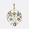 Victorian Old Cut Diamond Pendant/Brooch
