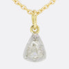 TVJ 0.25 Carat Old Cut Trillion Diamond Pendant