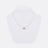 TVJ 1.00 Carat Trillion Cut Ruby Pendant