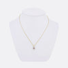 TVJ 1.00 Carat Old Cut Pink Topaz Pendant