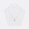 TVJ 0.50 Carat Pink Sapphire Pendant
