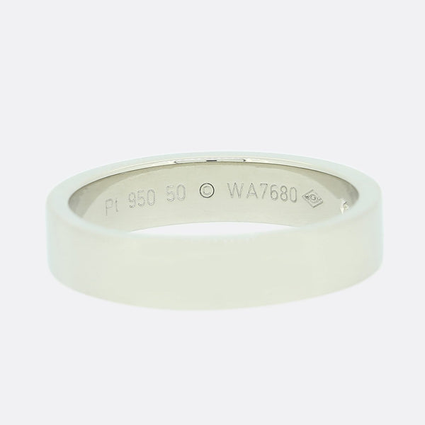 Cartier 'C De Cartier' Diamond Wedding Band Ring Size K 1/2