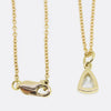 TVJ 0.25 Carat Old Cut Trillion Diamond Pendant