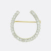 Howard & Co. Edwardian Diamond Horseshoe Brooch