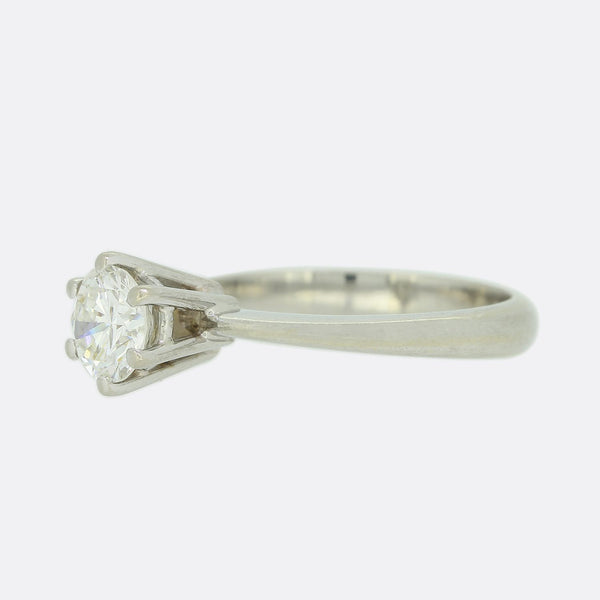 0.65 Carat Diamond Enaggement Ring