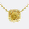 1.50 Carat Unheated Ceylon Yellow Sapphire Pendant
