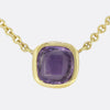 1.25 Carat Unheated Ceylon Purple Sapphire Pendant