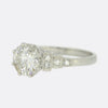 Art Deco Style 1.60 Carat Diamond Solitaire Ring