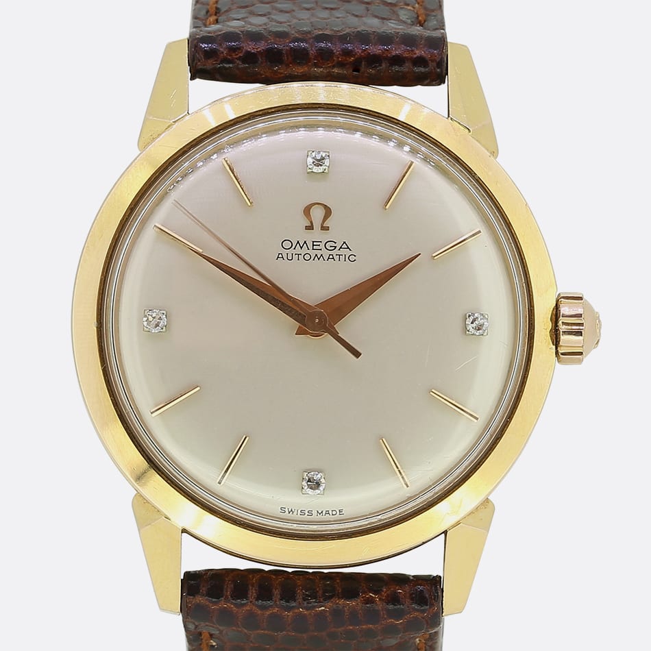 Vintage 1950s Omega Diamond Wristwatch