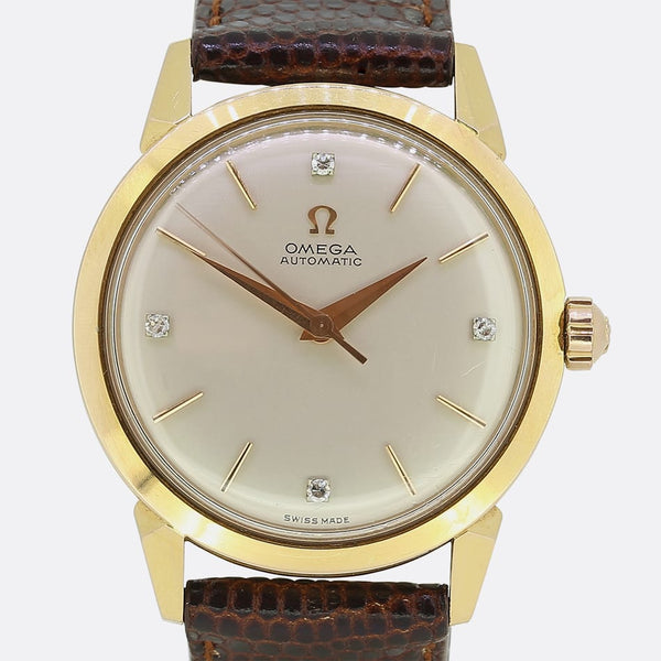 Vintage 1950s Omega Diamond Wristwatch