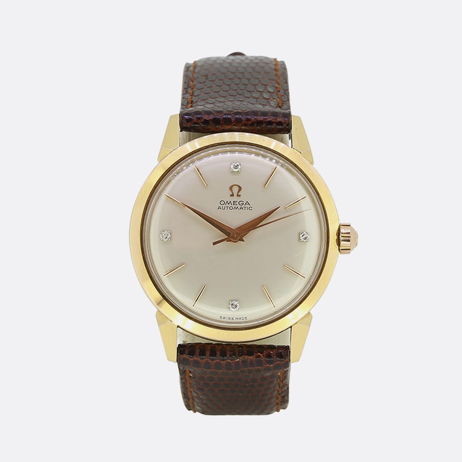 Vintage 1950s Omega Diamond Wristwatch
