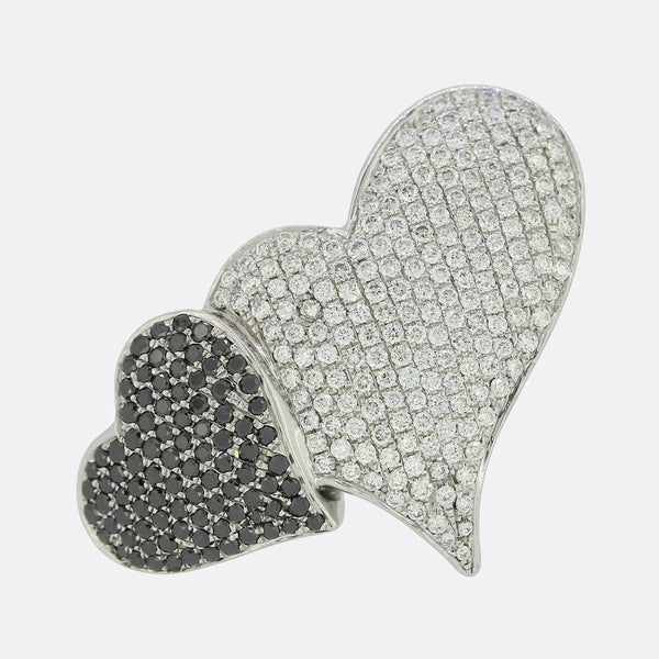 Diamond Love Heart Ring