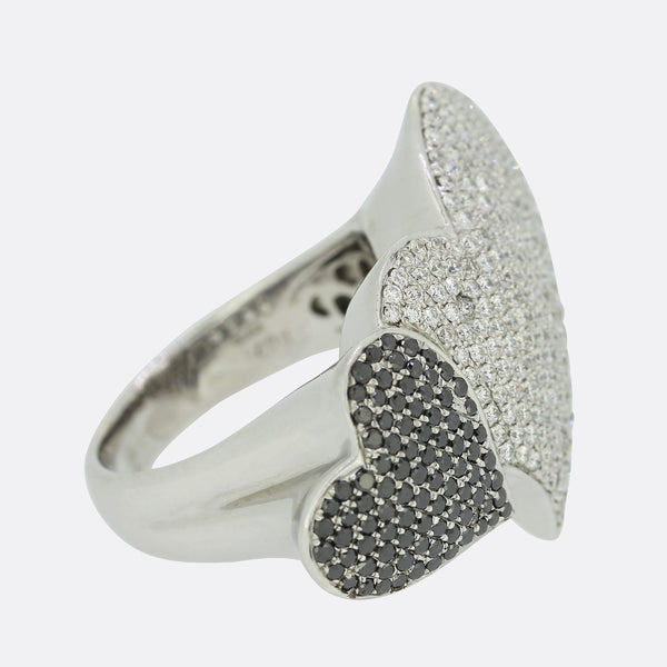 Diamond Love Heart Ring