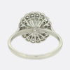 Art Deco Style 1.35 Carat Old Cut Diamond Cluster Ring