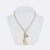 Vintage 'I Love You Mum' Charm Necklace