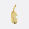 Cello Musical Instrument Diamond Brooch