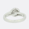 0.50 Carat Brilliant Cut Diamond Halo Ring