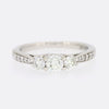 0.50 Carat Three Stone Diamond Ring