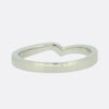 0.26 Carat Diamond Wishbone Half Eternity Ring