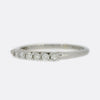 0.26 Carat Graduated Seven Stone Diamond Ring