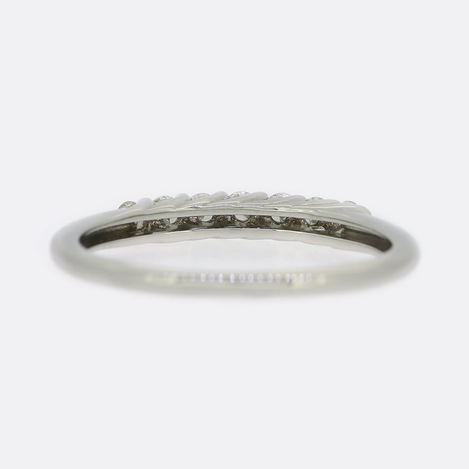 0.26 Carat Graduated Seven Stone Diamond Ring